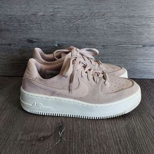 Nike Air Force 1 Sage Low Platform Sneaker Sz 8.5